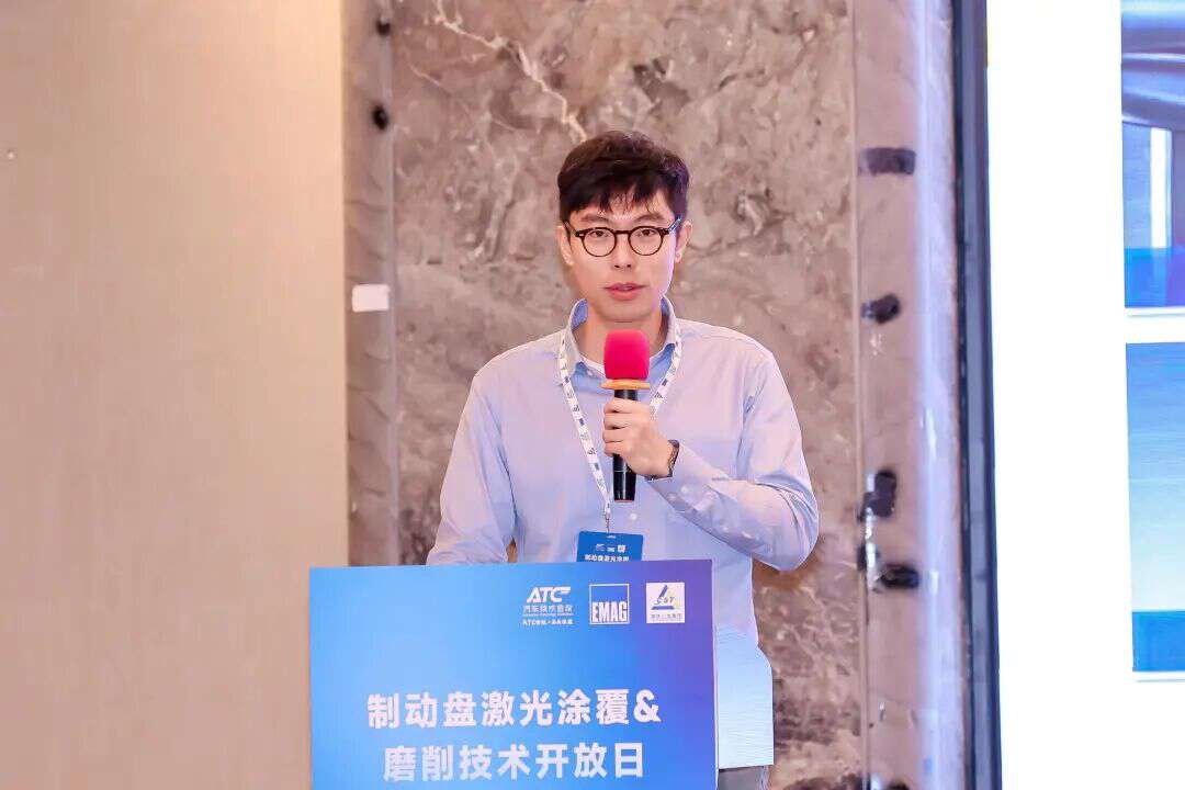 制动盘激光涂覆&磨削技术开发日圆满落幕！